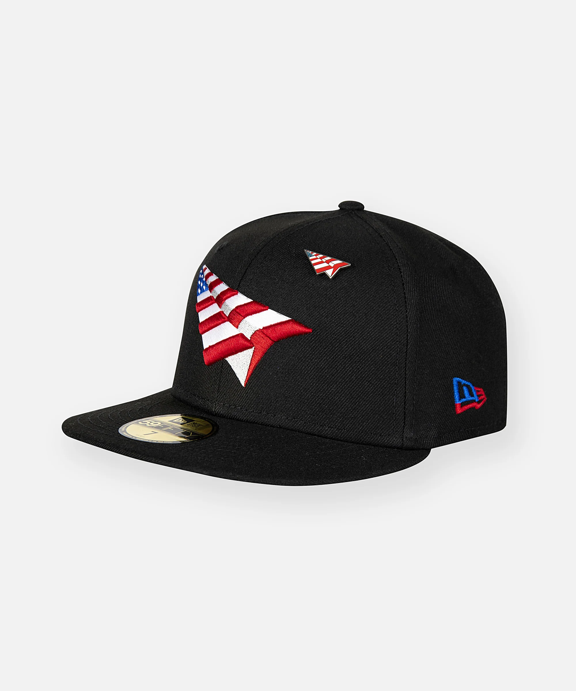 American Dream Black Crown Fitted Hat - Image 2