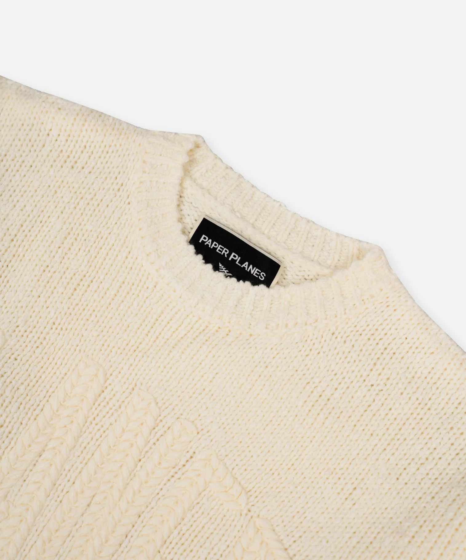 Chunky Slub Crewneck Sweater - Image 3