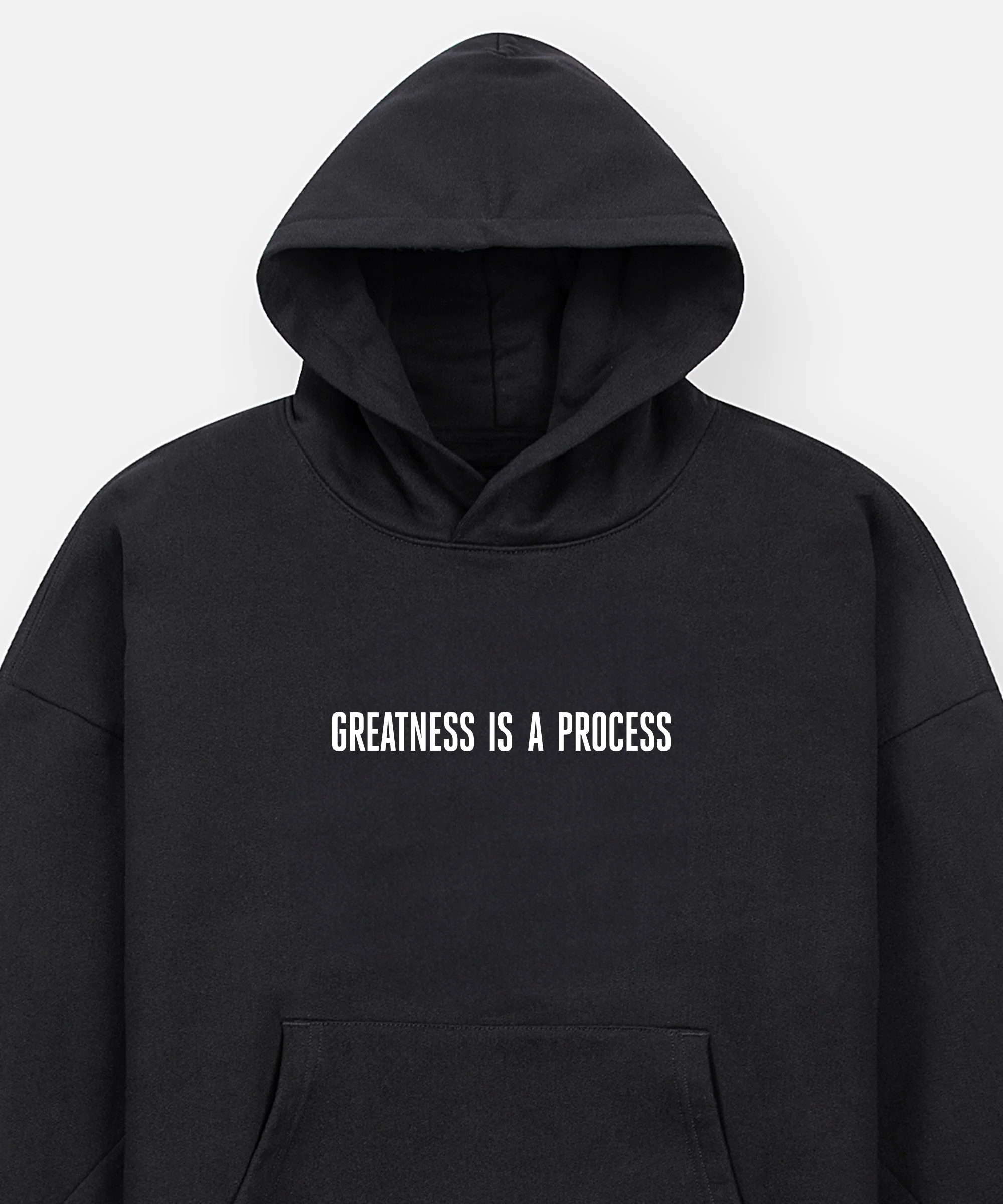 Greatness Is A Process Heavyweight Hoodie - Image 2