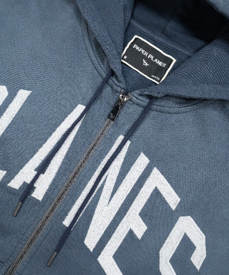 Paper Planes Arched Zip Hoodie - Image 2