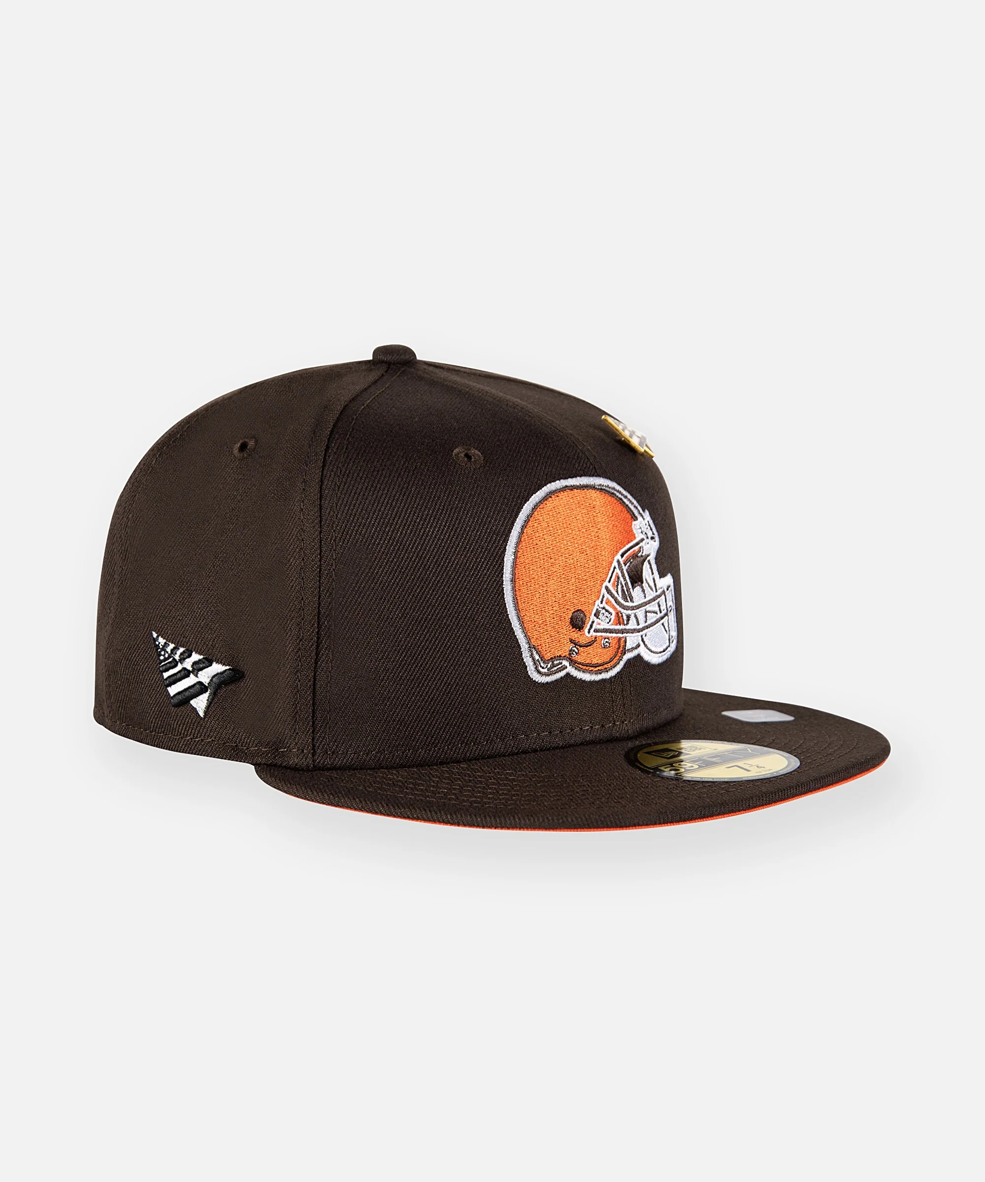 Paper Planes x Cleveland Browns Team Color 59Fifty Fitted Hat - Image 2