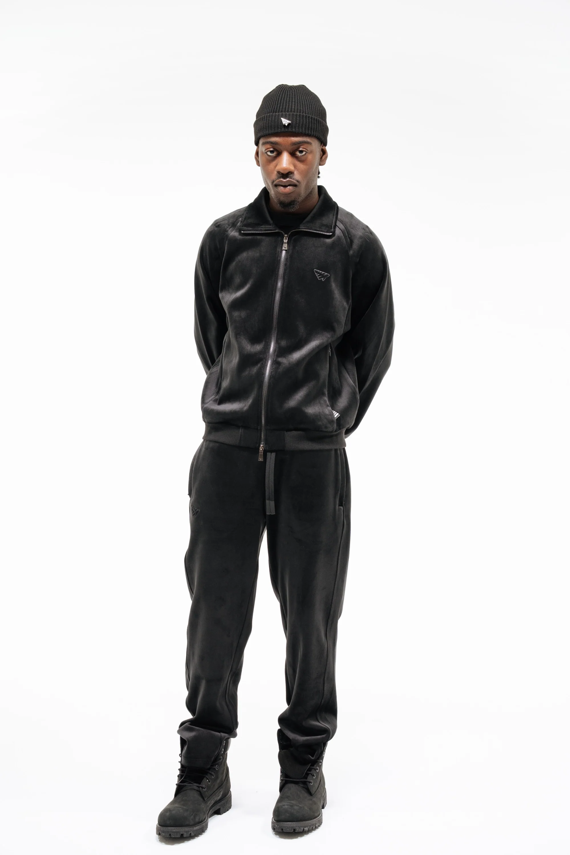 Planes Bonded Velour Zip Track Jacket - Image 2