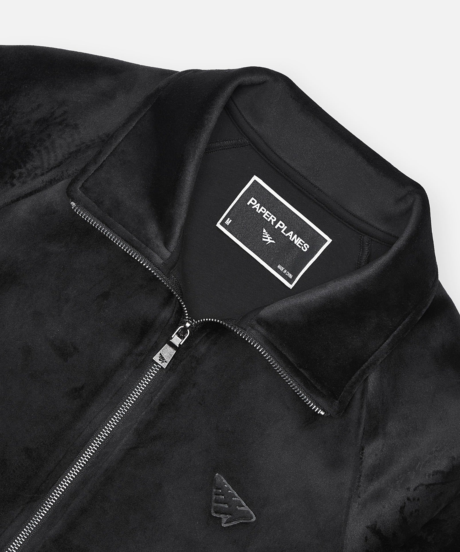Planes Bonded Velour Zip Track Jacket - Image 3