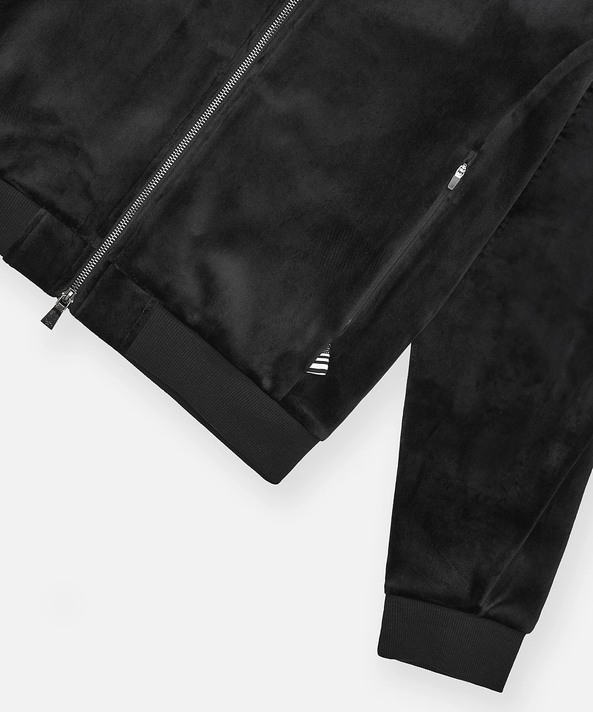 Planes Bonded Velour Zip Track Jacket - Image 5