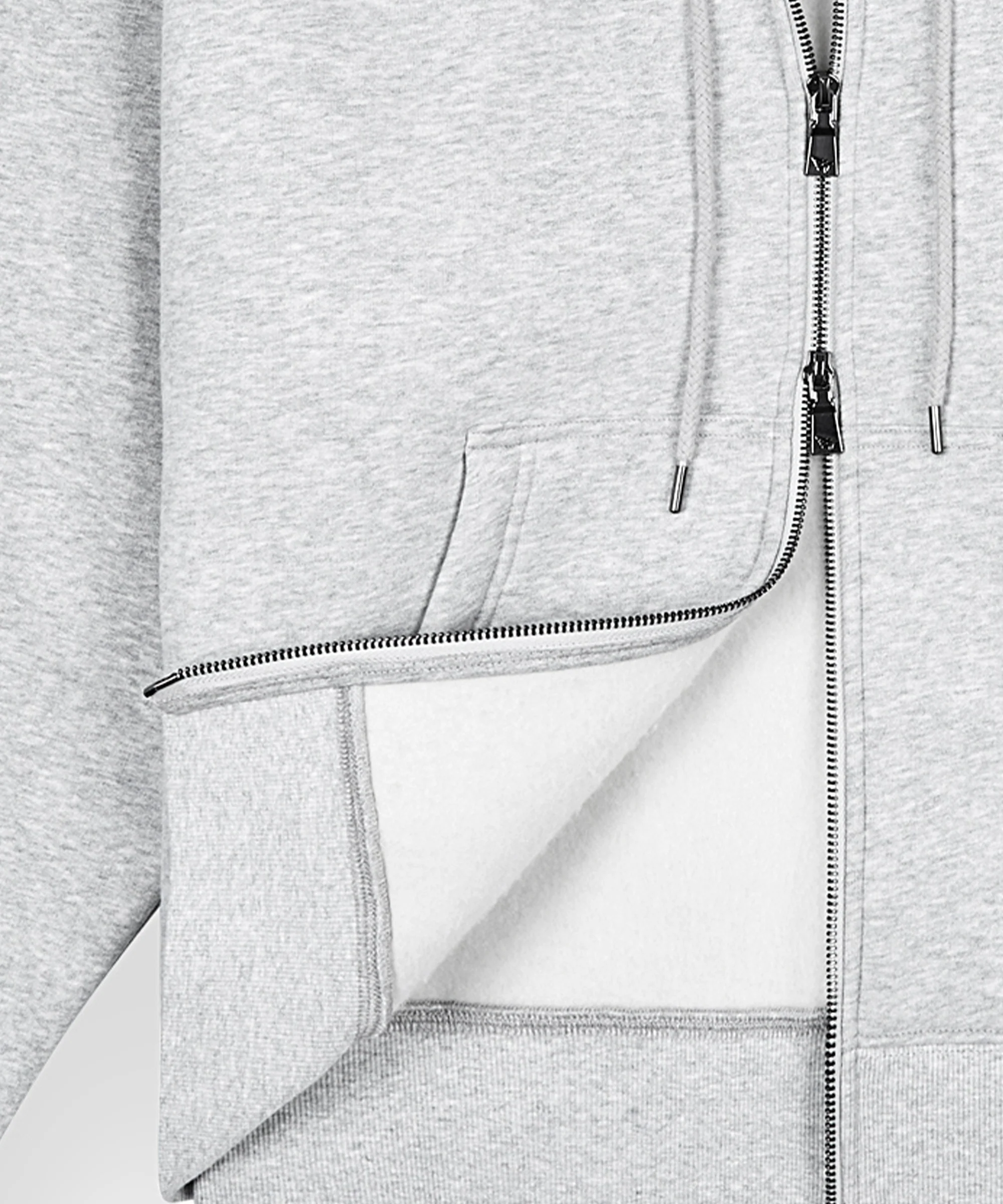 Planes Oversized Script Weld Zip Up Hoodie - Image 6