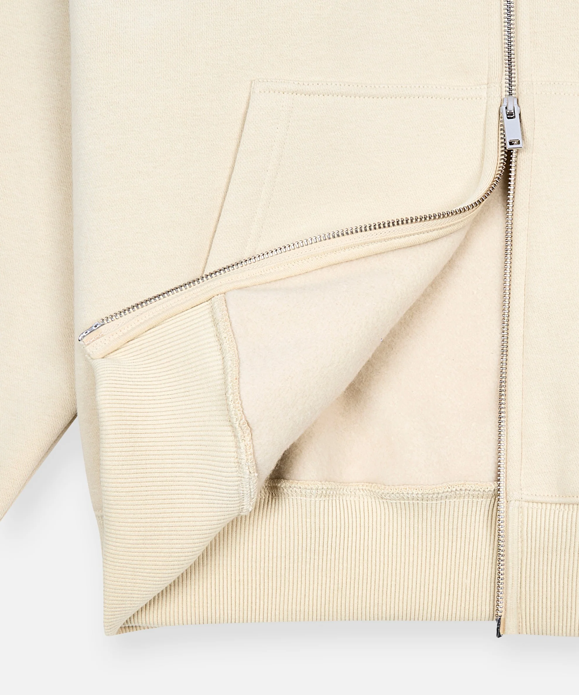 Planes Oversized Script Weld Zip Up Hoodie - Image 6