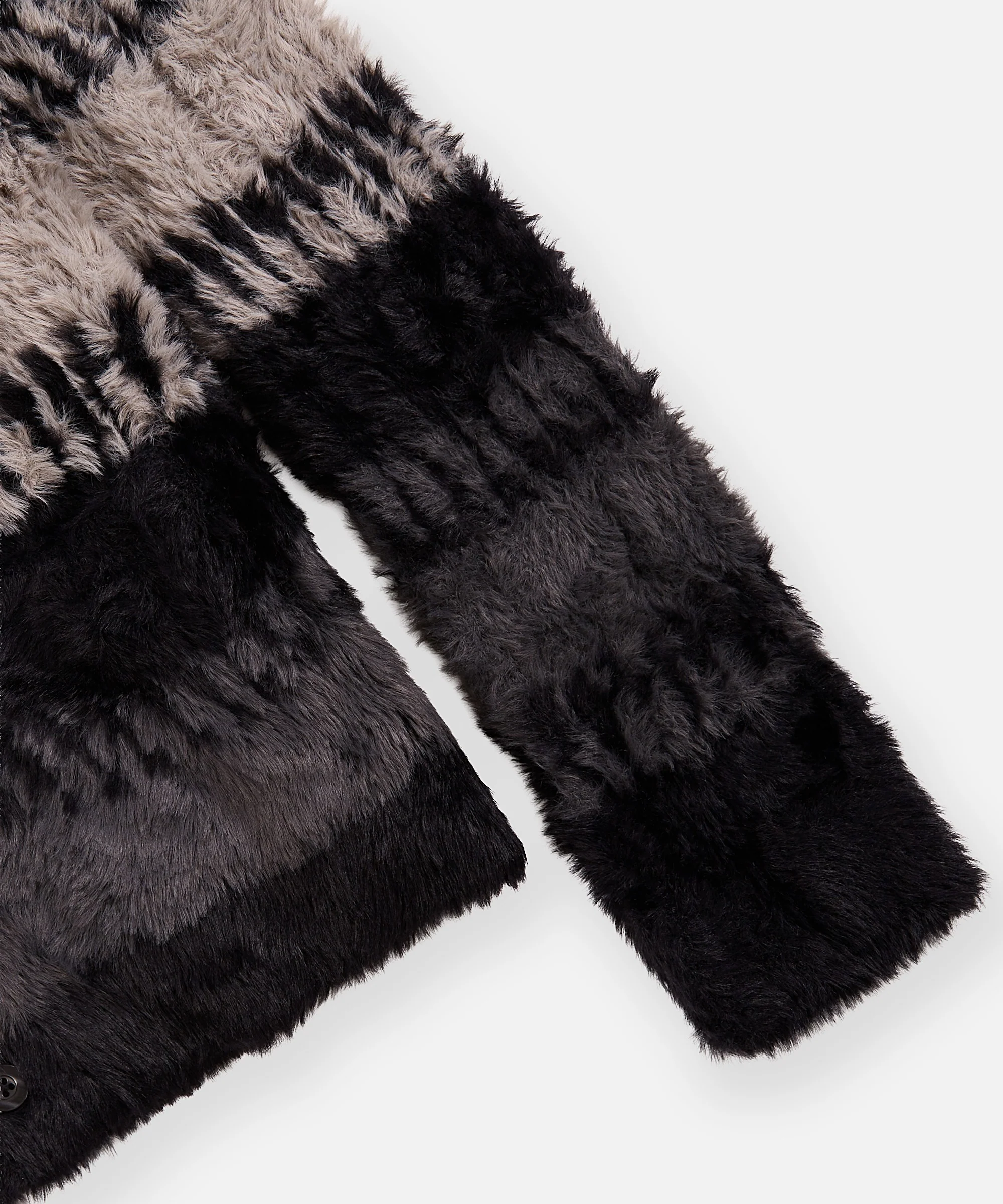 Planes Zig Zag Stitch Fuzzy Cardigan - Image 4