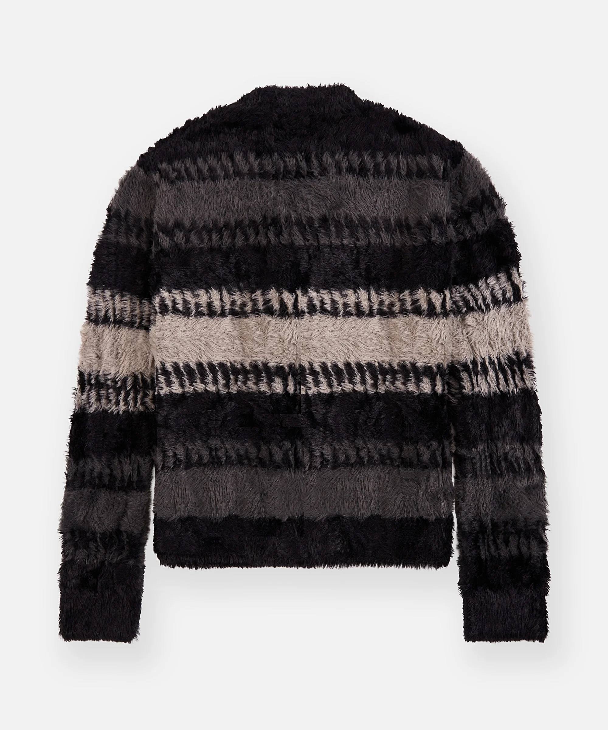 Planes Zig Zag Stitch Fuzzy Cardigan - Image 5
