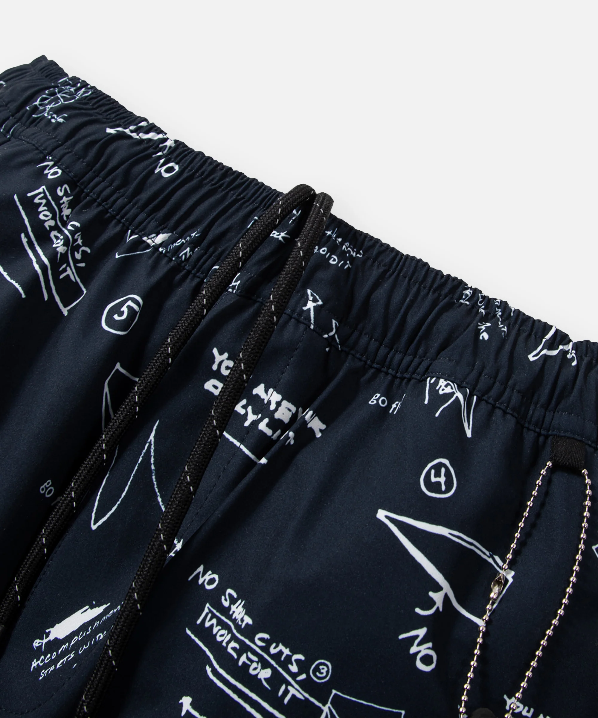 Sketch Print Swim Shorts - Image 6