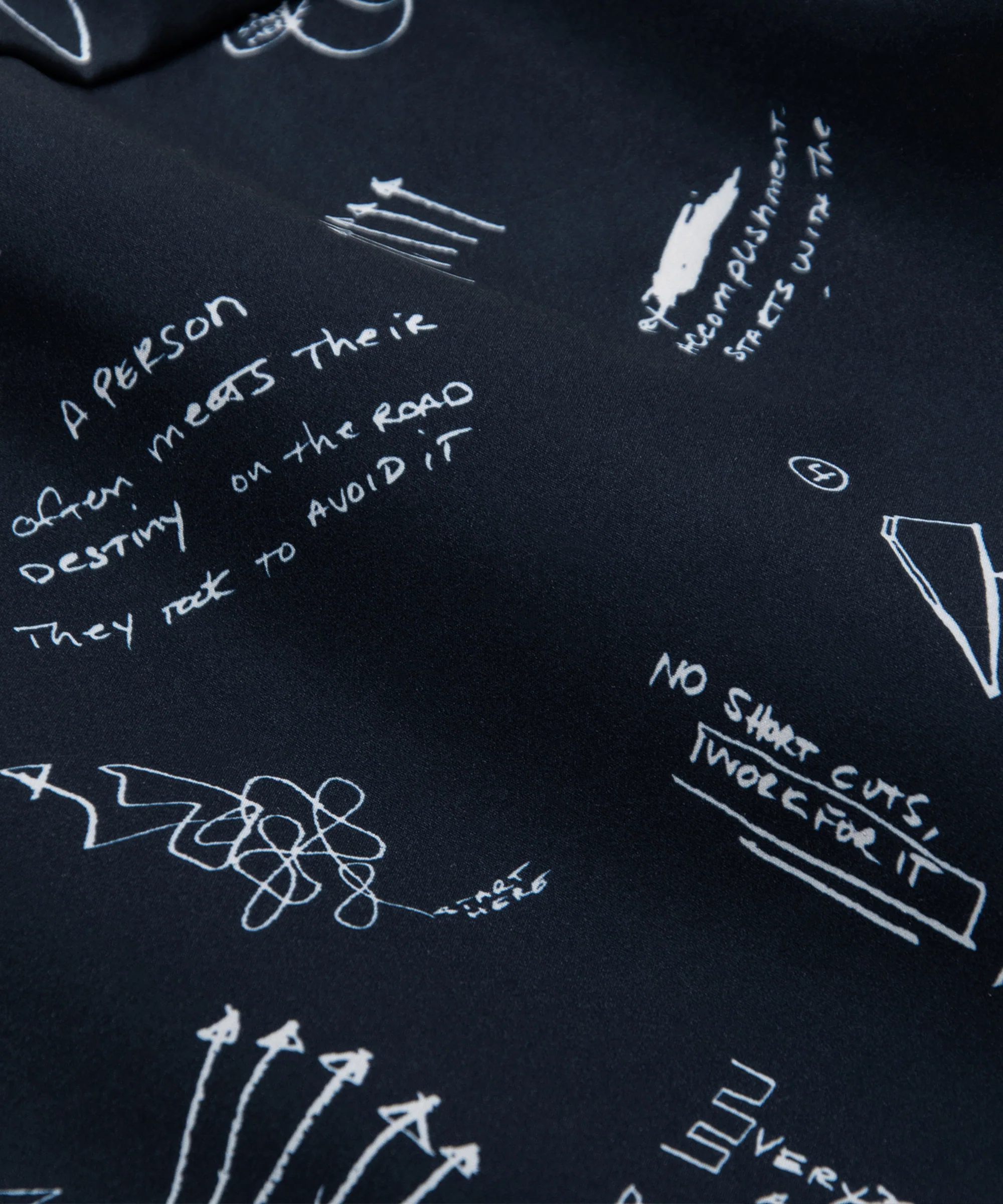 Sketch Print Swim Shorts - Image 9