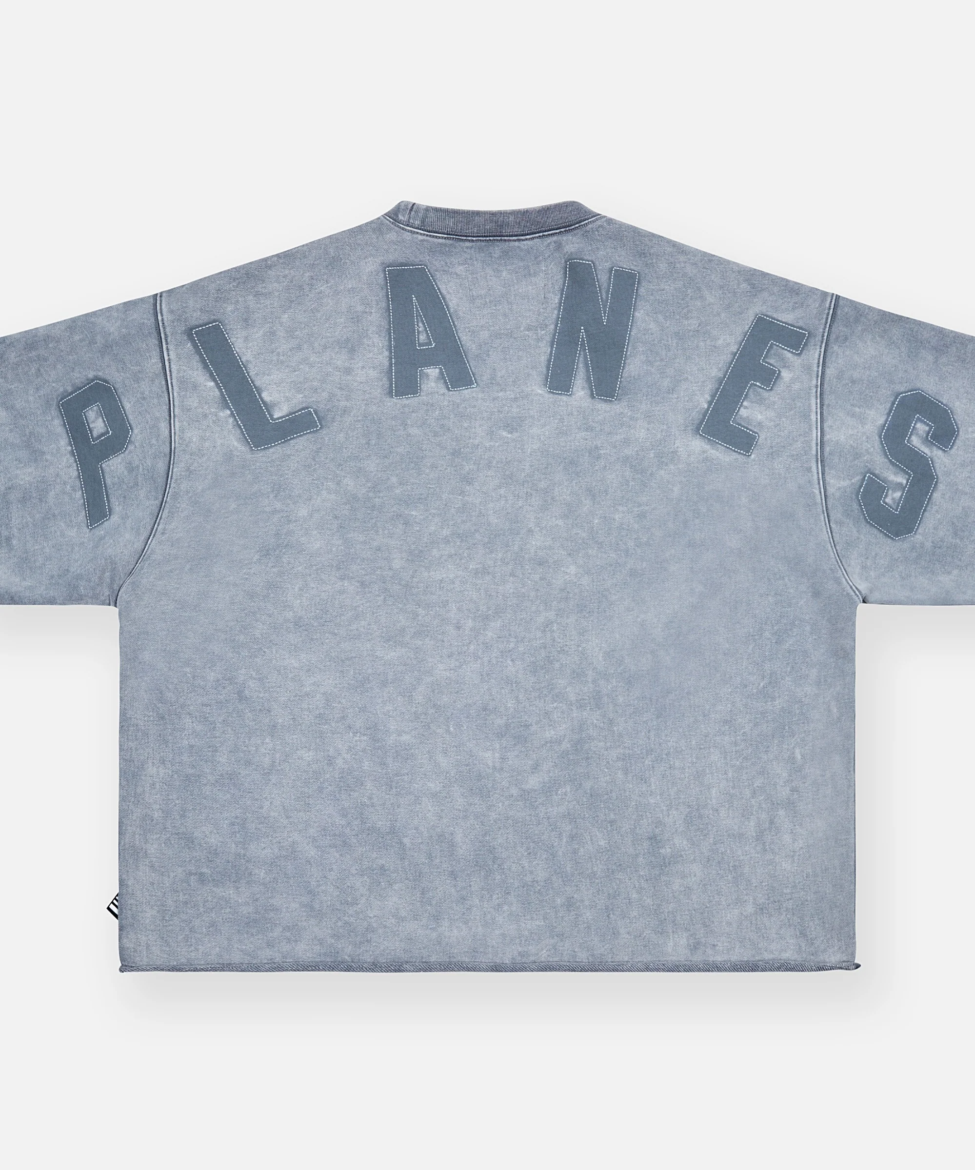 Snow Wash Open Bottom Crewneck - Image 7