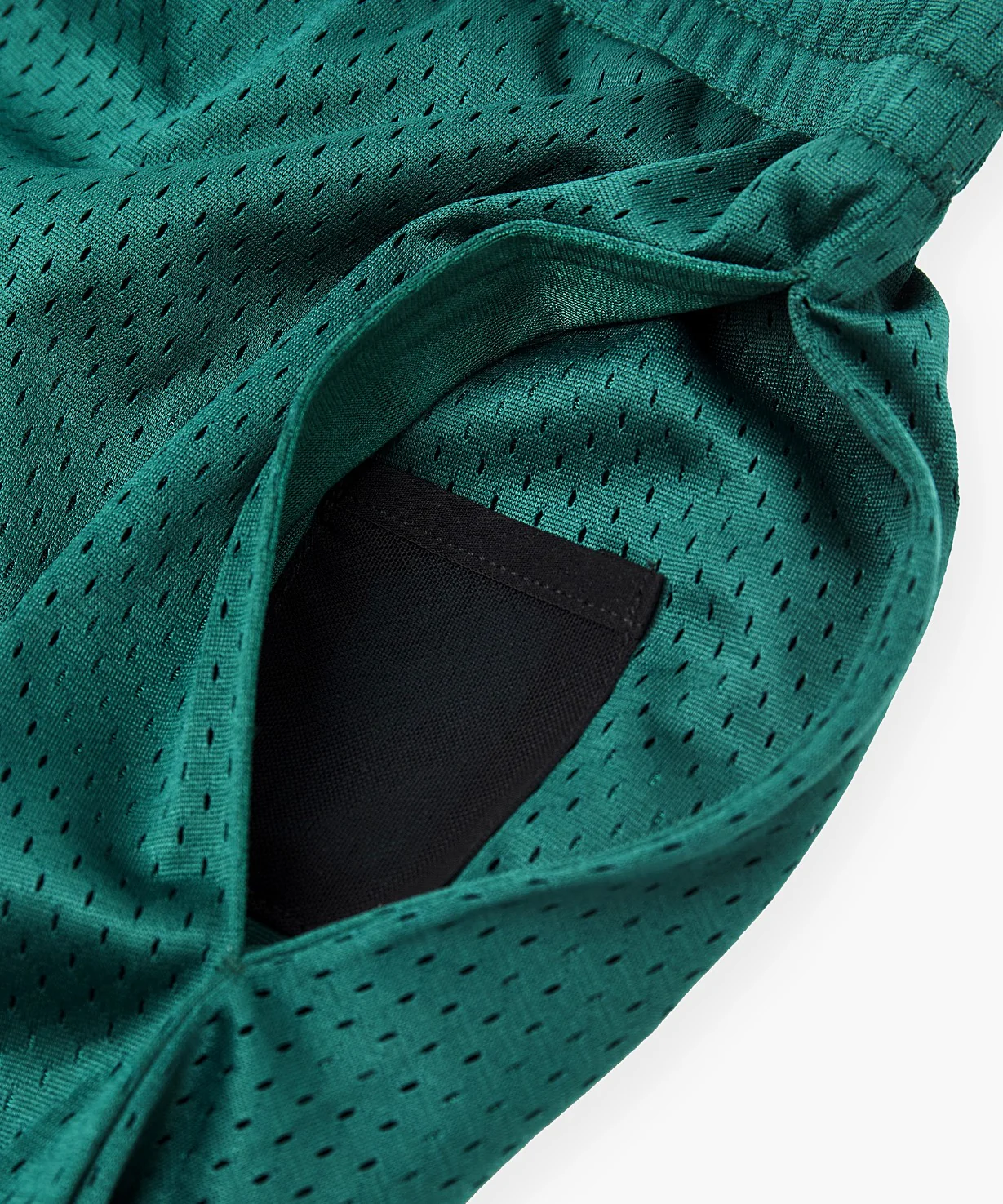 Solid Mesh Basketball Short - Image 6