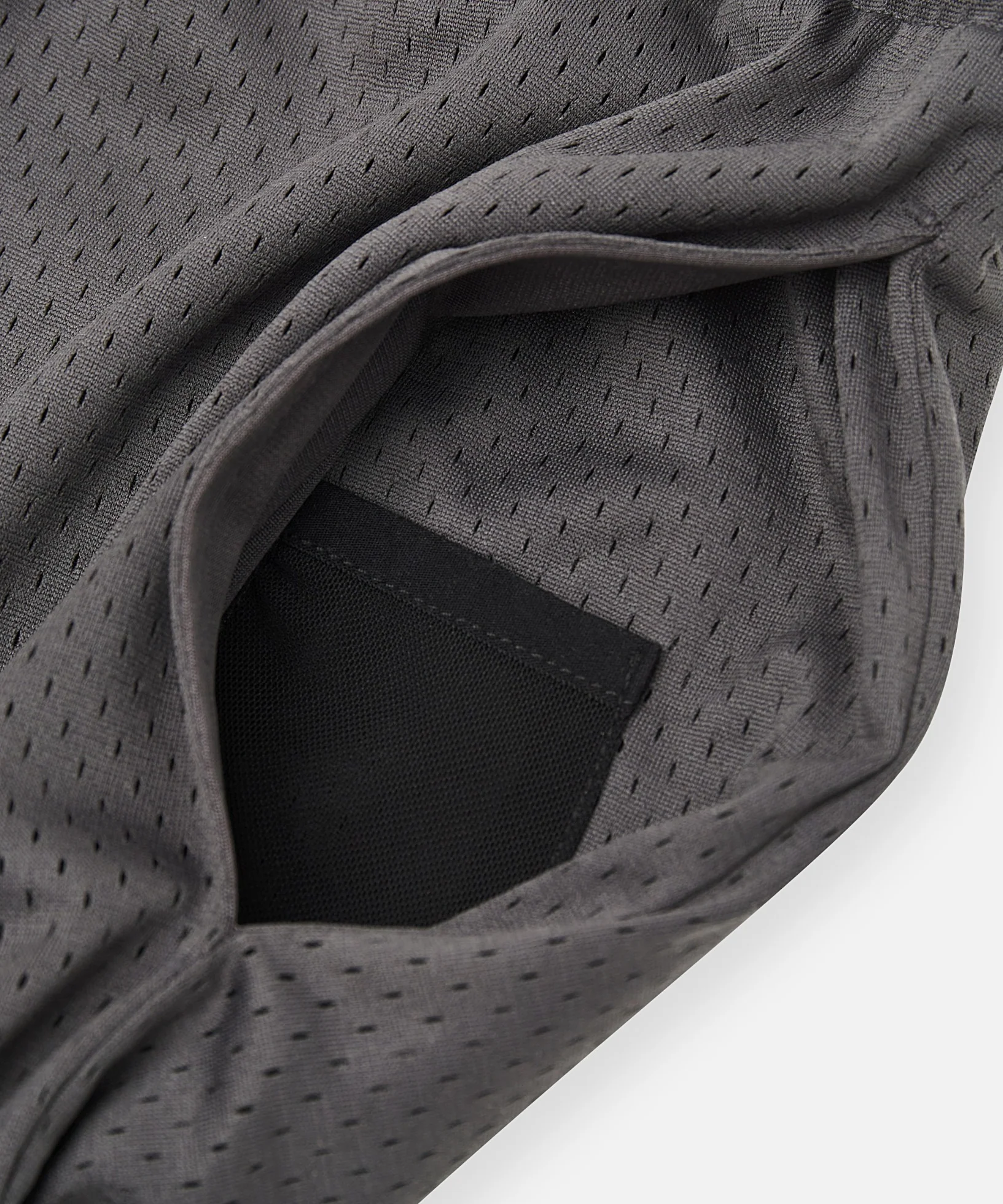 Solid Mesh Basketball Short - Image 6