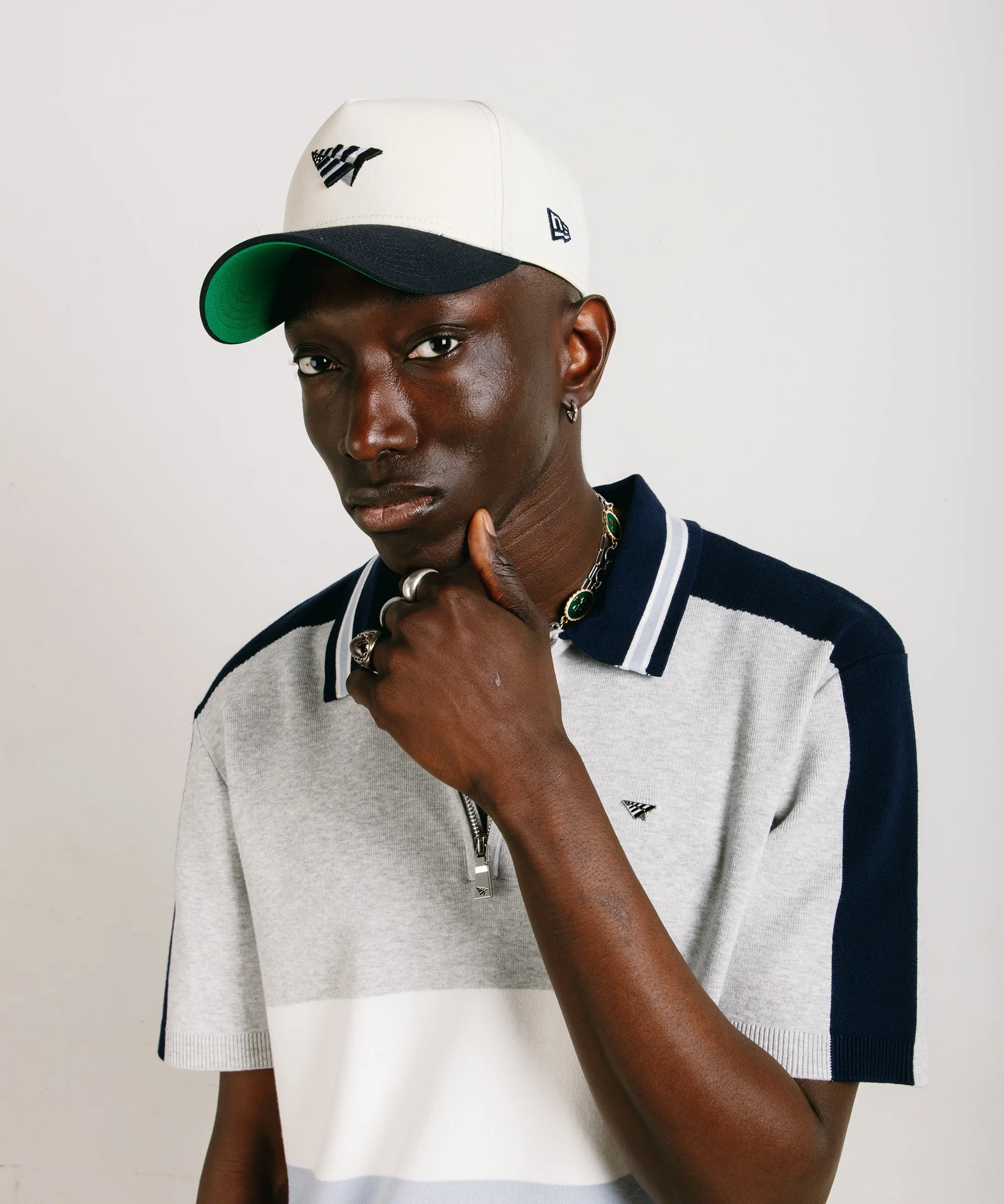 The B-Side Crown 9FORTY A-Frame Snapback Hat - Image 6
