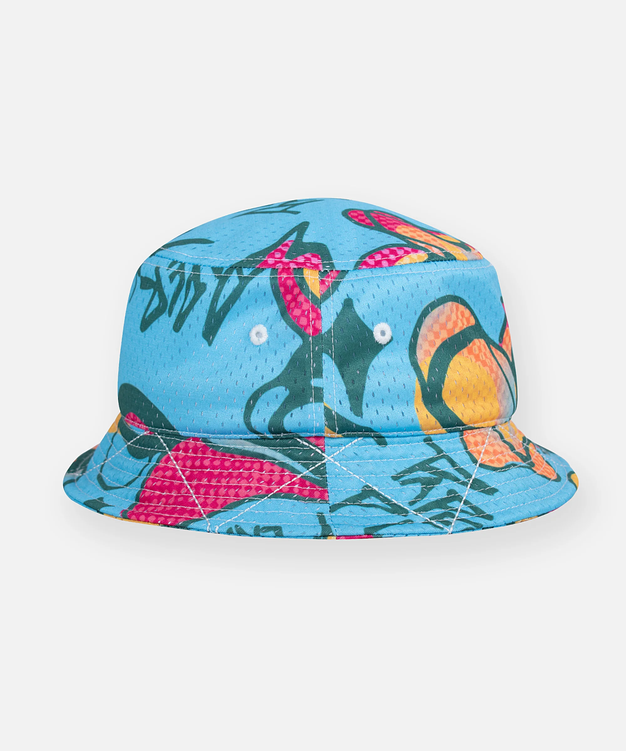 Tropicalia Mesh Bucket Hat - Image 4