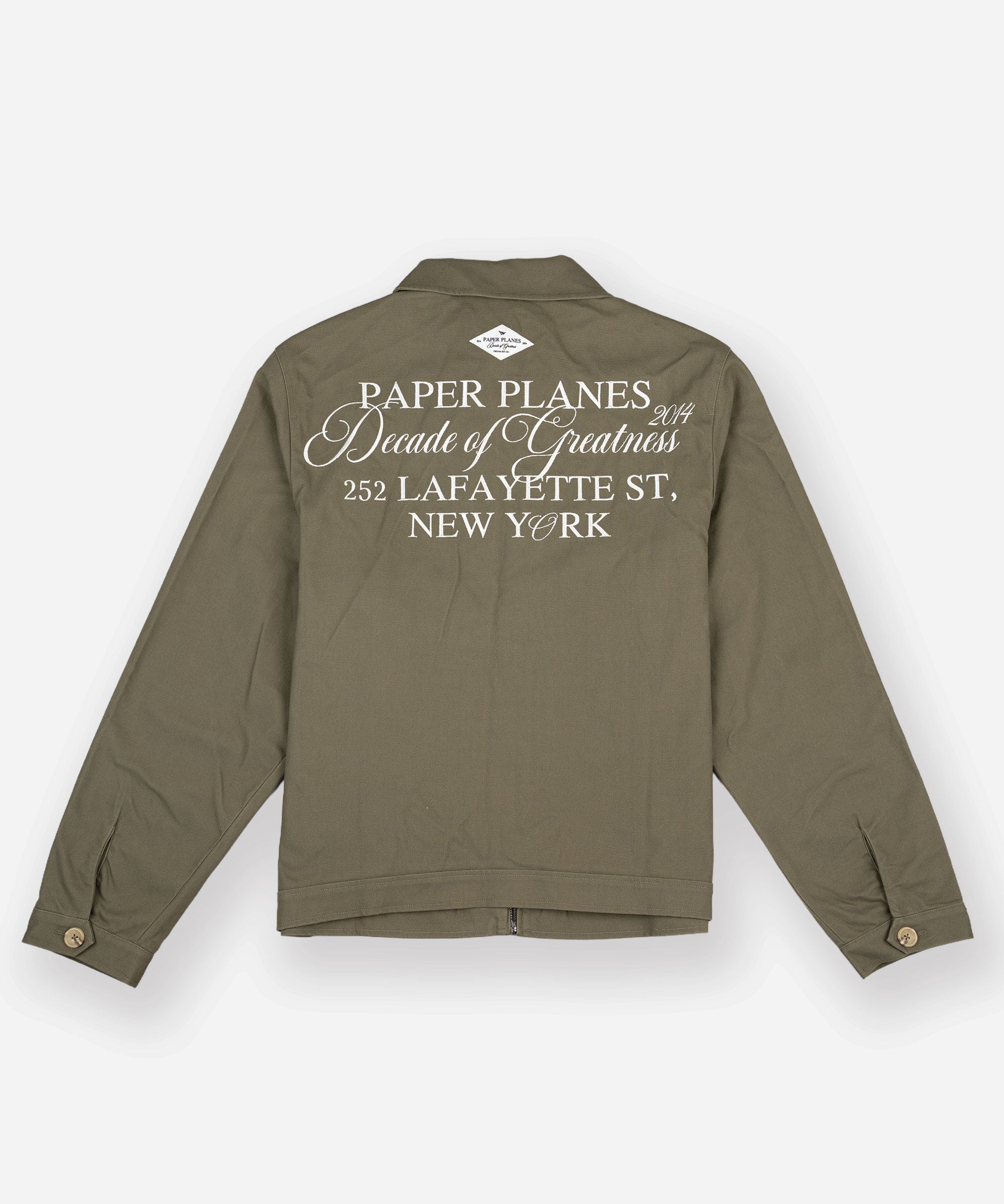Planes Year 10 Canvas Jacket - Image 7