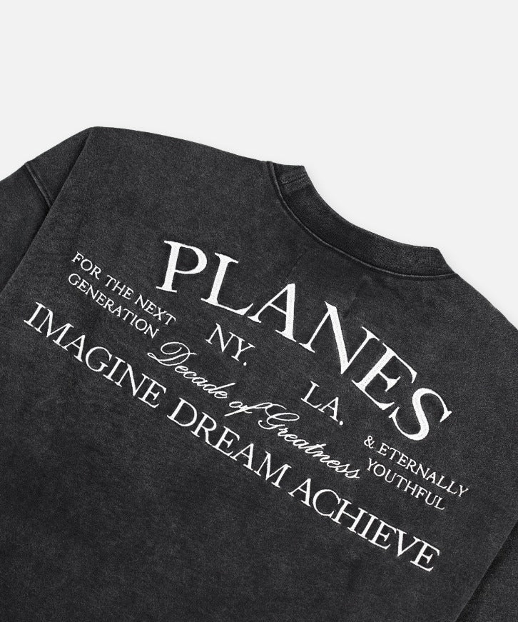 Planes Year 10 Script Crewneck - Image 5